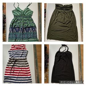 Bundle of 3 sundress or swim coverup